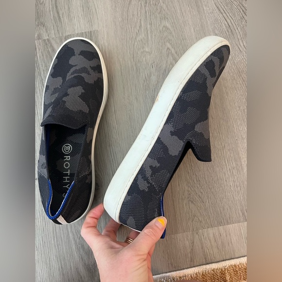 ROTHY'S The Original Slip On Sneaker CAMO 9.5 - Picture 12 of 13